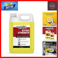 Concentrated Lemon Washing Up Liquid 5L – Eco-Friendly and Streak-Free Shine 5.60 per litre
