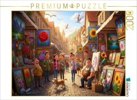Calvendo Puzzle Art Is In The Eye Of The Beholder - Kitsch Art Dealers At The Ma