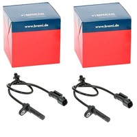 2X Bremi ABS-SENSOREN Hinten Passend FÜR Ford Tourneo Transit Links+Rechts |