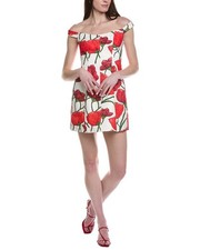 Milly Peggy Jacquard Mini Dress Women's