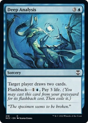 2022 Magic: The Gathering: NCC - Deep Analysis (#218, C, Near Mint)