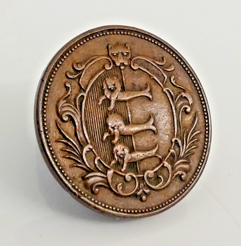 S. LESSY YARMOUTH GROCER AND TEA DEALER FARTHING ADVERTISING TOKEN