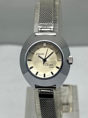 Vintage Enicar Sherpa Star Automatic Ladies Watch 764-01-01 Excellent Condition