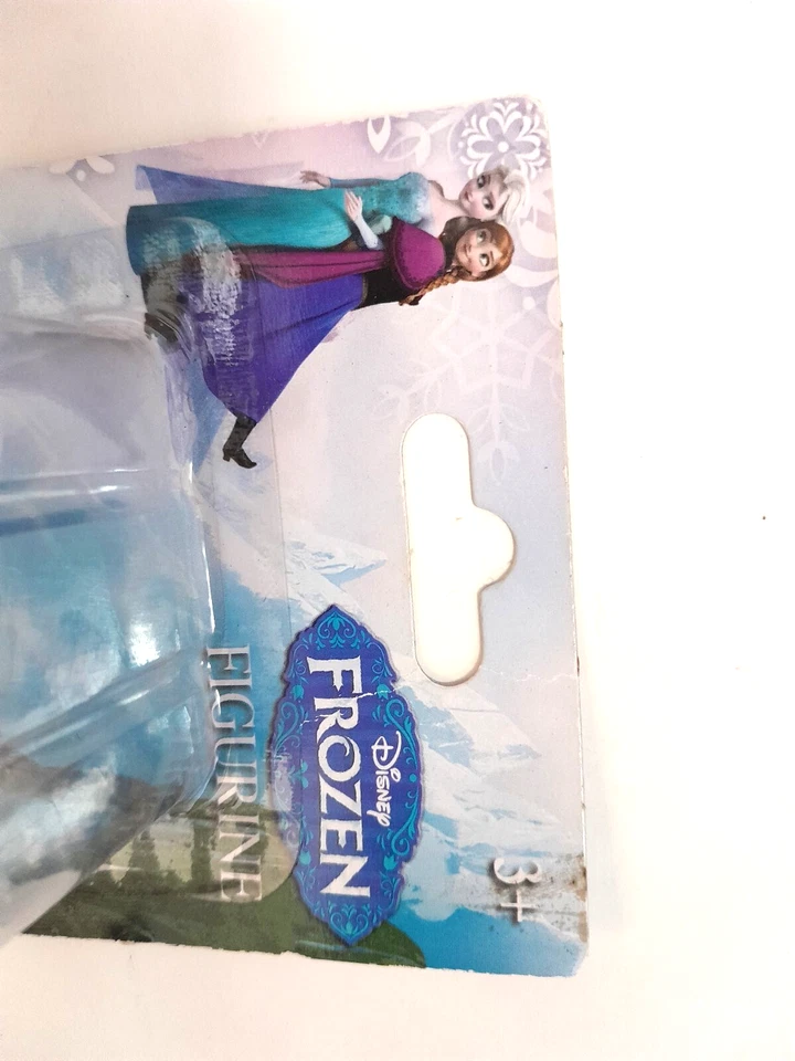 Mini estatuilla Disney Frozen Elsa & Anna nueva en paquete 2014 Beverly Hills Teddy Bear Co. Foto 4 de 4