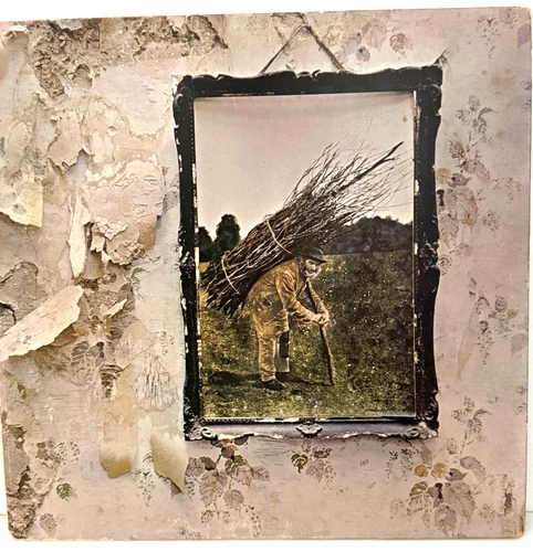Led Zeppelin IV, Vintage Orig. Vinyl 33LP, cleaned,  VG+, gatefold, played