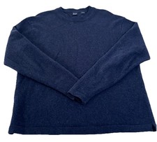 VTG GAP 100% Lambswool Sweater Navy Pullover Crewneck Minimalist/Dad Size Med