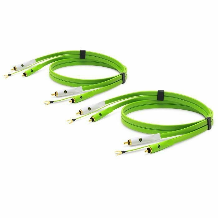Neo d+ Class B RCA - RCA Connector Audio Cables with Ground Wire Cables (1.0m...