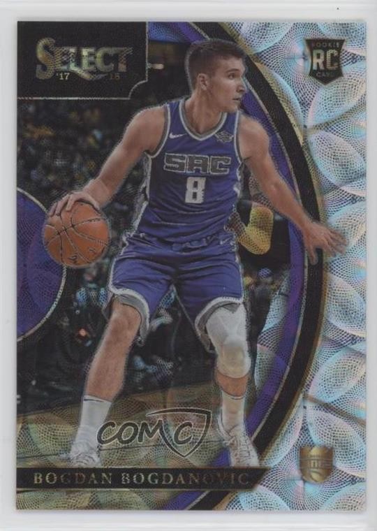 2017-18 Panini Select Concourse Scope Prizm Bogdan Bogdanovic #57 h8k