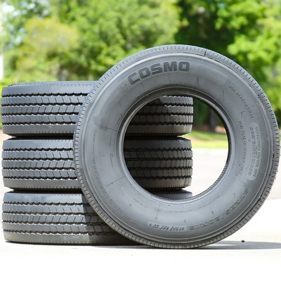 4 Tires Cosmo Stray Kat IV+ All Steel ST 235/80R16 Load H 16 Ply Trailer