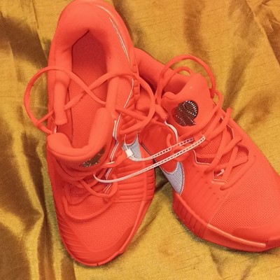 Nike Kyrie Low 5 Red Mesh Low Top Lace Up Rubber Sole Men's Basketball Shoes
