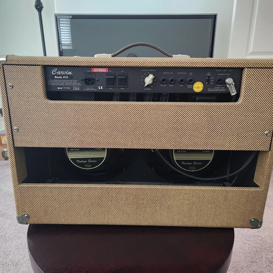 Carvin 212 Bel Air Guitar Amplifier (2000) Combo Amp - Image 2 of 4