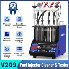 Fuel Injector Tester & Cleaner Ultrasonic GDI/EFI/FSI Injector Cleaning Machine