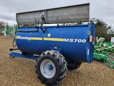FLEMING MS700 Side-Fling Rotary Muck Spreader, 2018