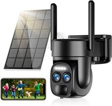 AI Powered Smart Battery Security Camera Home Night Vision Wi-fi