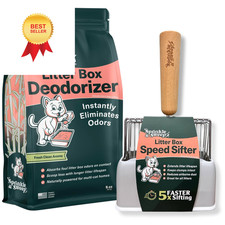 Sprinkle  Sweep Litter Box Deodorizer - Cat 4 Ounce Pack of 2 