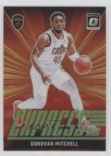 2024 Donruss Optic Express Lane Lime Green Prizm 24/199 Donovan Mitchell #12 ib6