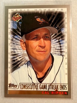2000 Topps - Magic Moments Cal Ripken #238 2131st Consecutive Game
