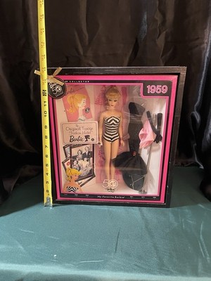 Barbie 1959 Repro 50th Anniversary My Favorite Barbie N4974 NRFB