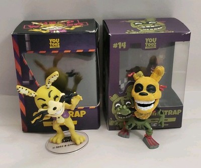 Youtooz Five Nights at Freddy's Glitchtrap & Springtrap Vinyl Figures