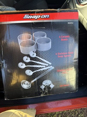 NEW Snap-On Socket Slow Cooker Crockpot Set 10 piece kit SSX19P127