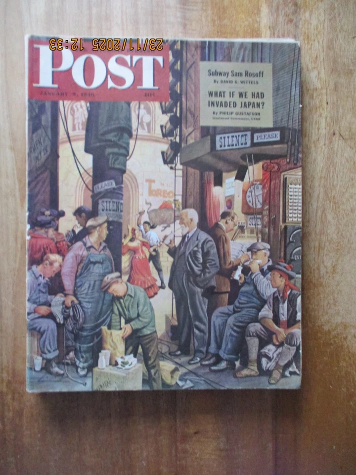 4  Saturday Evening Post   Magazines  All Pictured   All complete  1946 - Image 4 of 4