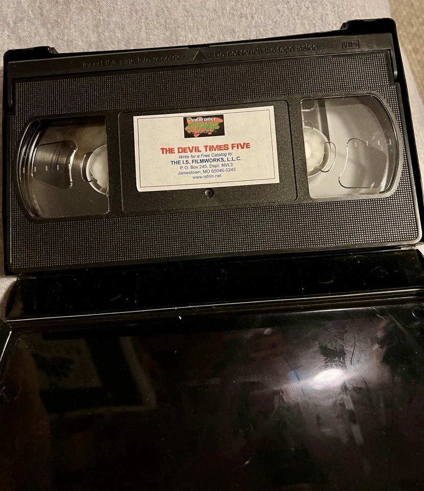 Devil Times Five VHS Clamshell - Image 3 of 3