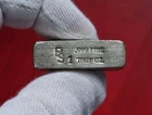 Vintage Placer Sierra - 1 Troy Oz .999 Fine Silver Old Hand Poured Bar Ingot