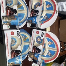 Star Wars Chewbacca 5 Pcs Bamboo Dinnerware Plate Bowl Cup Set