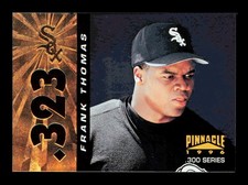 1996 Pinnacle #323 Frank Thomas The 300 Series Chicago White Sox