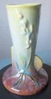 Roseville Art Pottery Wincraft Line Lupine Pattern Vase 281-6 Chartreuse ArtDeco