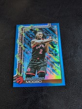 25-24 Topps Holiday Jonathan Mogbo Blue Metallic Glitter