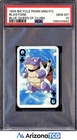 Pokemon 1999 Blastoise Queen Clubs Blue Bicycle Mini Playing Cards PSA 10
