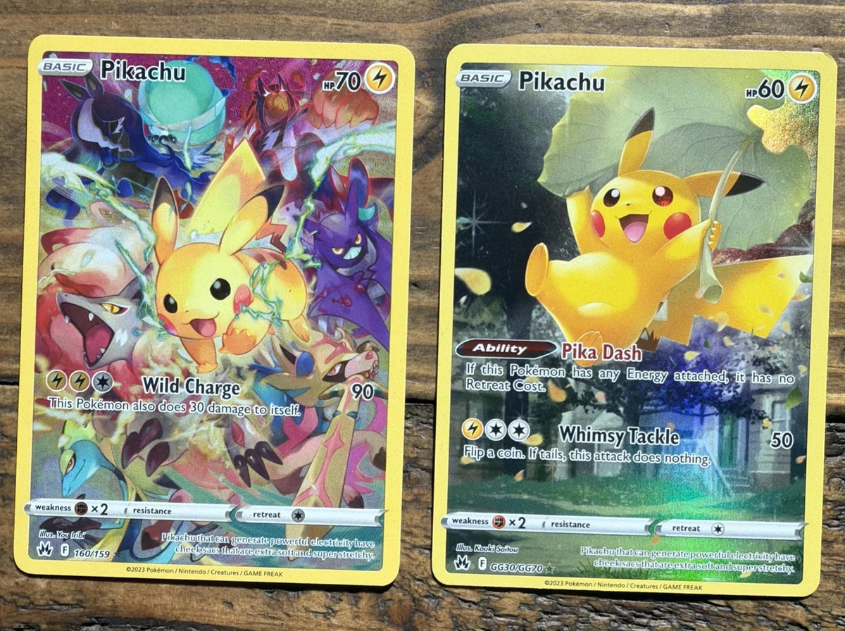 Pikachu 160/159 Crown Zenith for sale | eBay