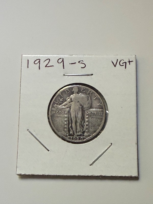 1929 Standing Liberty Quarter