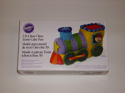New Wilton CHOO CHOO 3-D 3D TRAIN Birthday Party Cake Pan Set Mold  #2105-2861