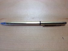 VINTAGE - Penna - Bolígrafo - Placca D'Oro - Usato