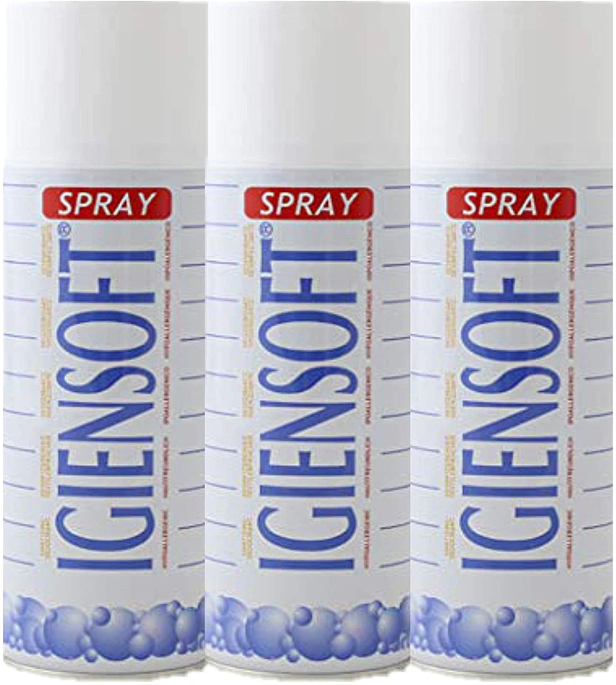 3 X Rampi IGIENSOFT Deodorante Igienizzante Tessuti superfici Antitarme 400 ml