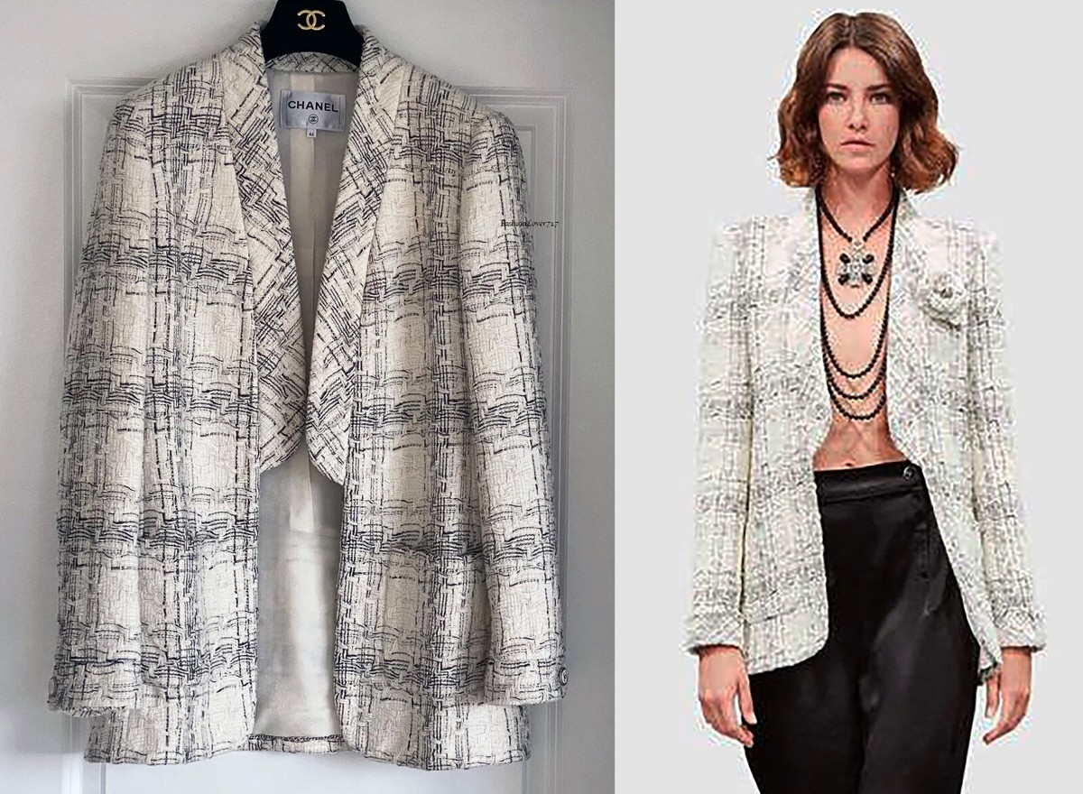 18C CHANELジャケット　美品 楽天市場】極美品 CHANEL シャネル P41820・P41816 裏地シルク