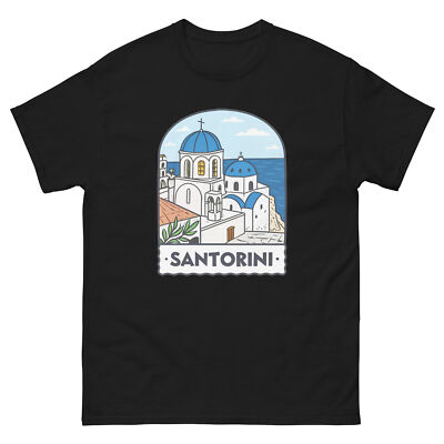 Santorini Attraction Landmark Travel T-Shirt