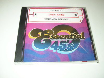 Linda Jones ''Hypnotized / Make Me Surrender'' Essential Digital 45's Brand New CD