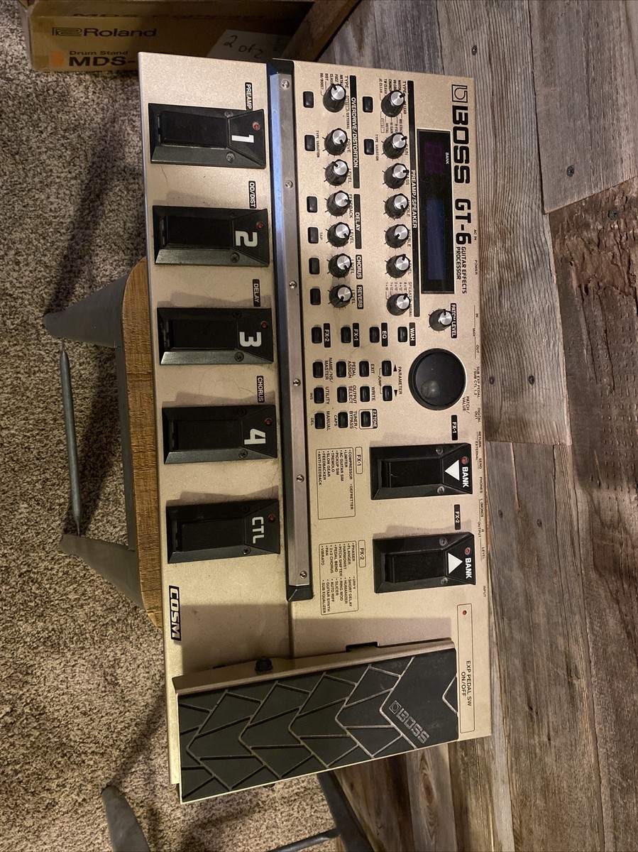 ◆◆◆BOSS GT-6 Guitar Effects Processor BOSS GT-6 Guitar Effects Processor | Musician's Friend