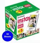 50 Prints Fujifilm Instax Mini Instant Film for LiPlay instax Mini Hybrid Camera