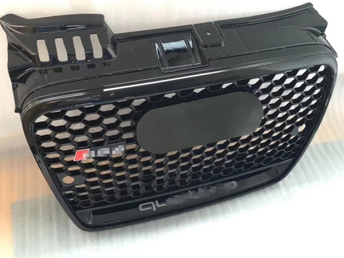 Black RS4 Style Honeycomb Grille For 2005 2006 2007 2008 Audi A4 B7 Non S-Line - Bild 3 von 4