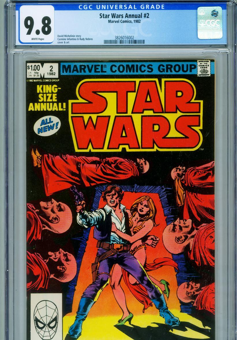 Star Wars Annual #2 CGC 9.8 // Han Solo // Marvel // 1982 | eBay