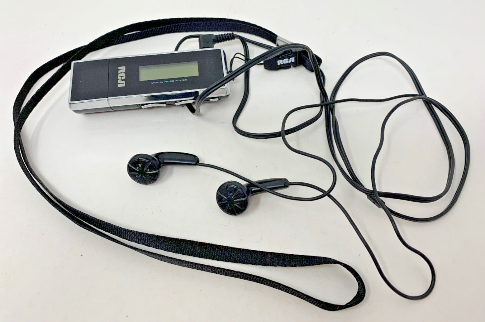 RCA USB MP3 Player 512mb 320 Song Flash Backlight Display Voice Recording WORKS