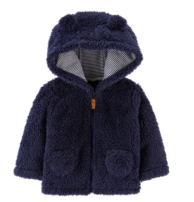 baby boy sherpa jacket