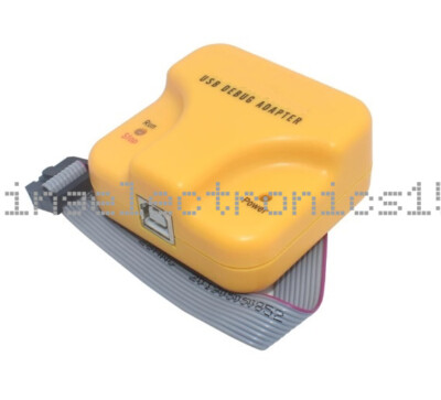 JTAG/C2 Mode C8051F MCU Emulator U-EC6 USB Debug Adapter Downloader + Cable