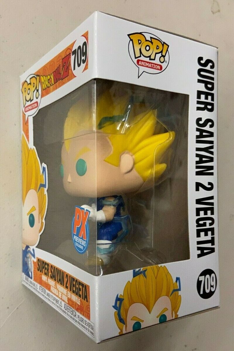 Pop! Animation: Dragon Ball Z - Super Saiyan 2 Vegeta PX Previews Exclusive