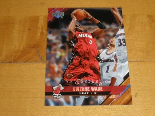 2005 Upper Deck Basketball UD Exclusives Dwyane Wade #94