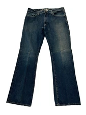 Eddie Bauer Men's Denim Jeans 36x34 5-Pocket Boot Cut